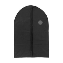 PEVA garment bag with a zipper