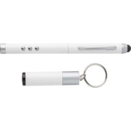 Plastic laser pen and presenter with receiver