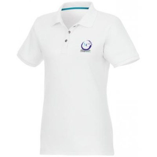 Beryl short sleeve women's GOTS organic GRS recycled polo