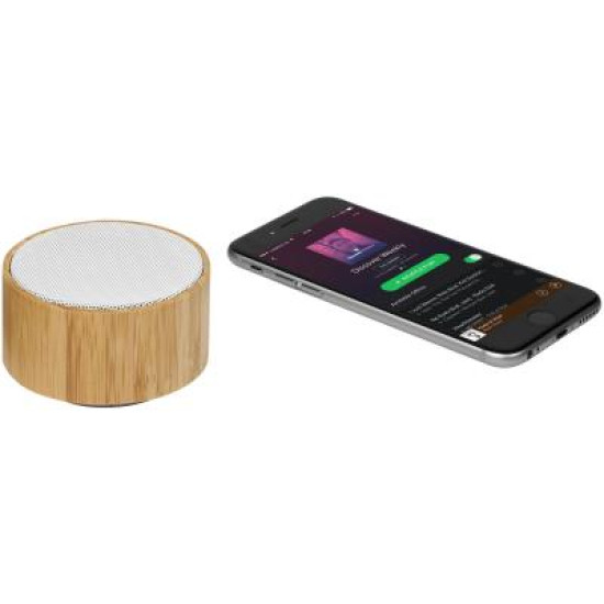 Cosmos bamboo Bluetooth® speaker