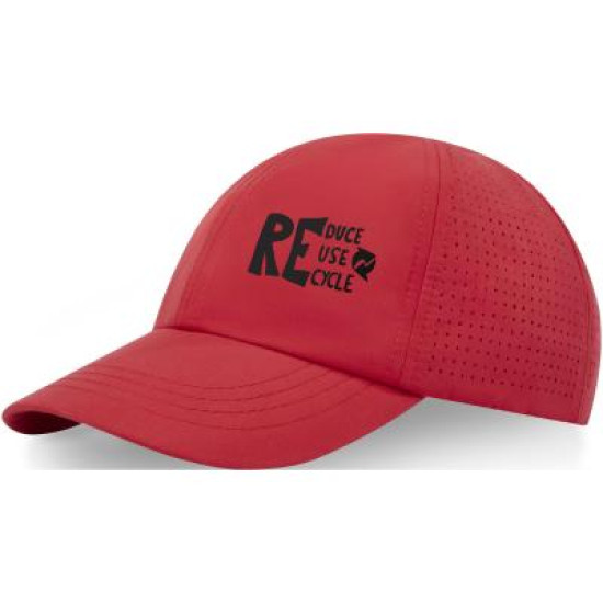 Mica 6 panel GRS recycled cool fit cap