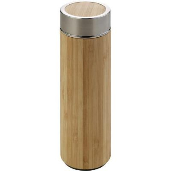 Bamboo bottle with tea infuser (420 ml)