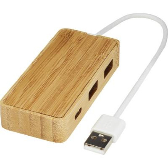 Tapas bamboo USB hub