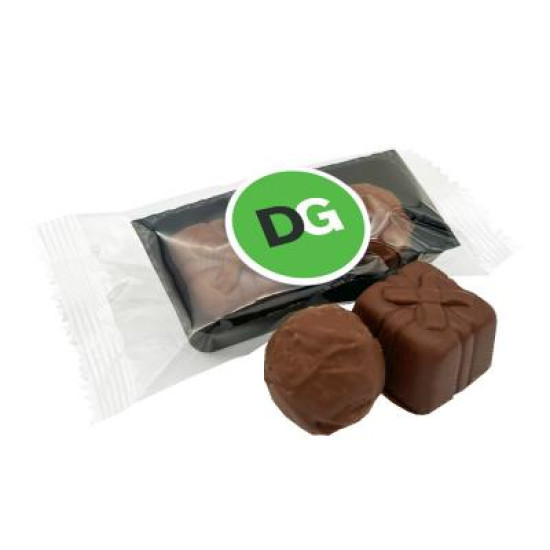 2 Chocolate Truffles - Flow Wrap