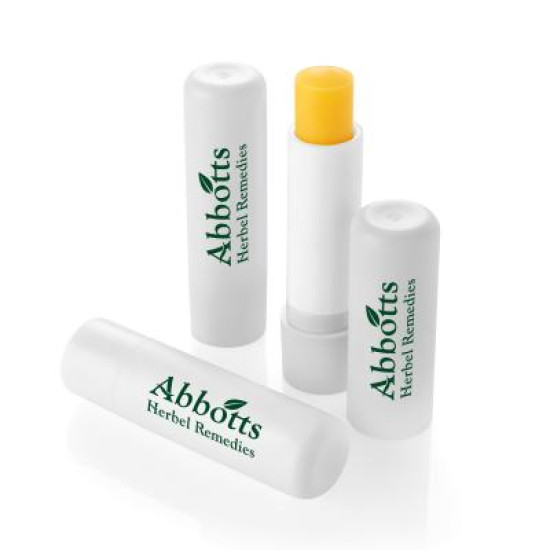 White Recycled Lip Balm Stick