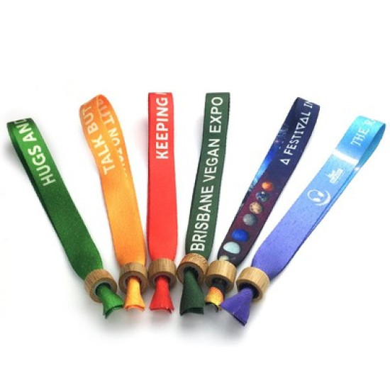 RPET Fabric Event Wristbands